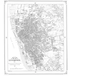 Liverpool 1845 Map cover