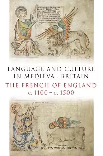 Language and Culture in Medieval Britain cover