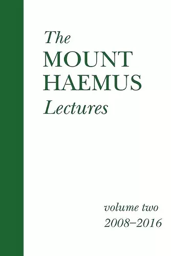 The Mount Haemus Lectures Volume 2 cover