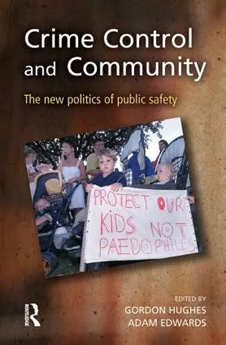 Crime Control and Community cover