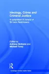 Ideology, Crime and Criminal Justice cover