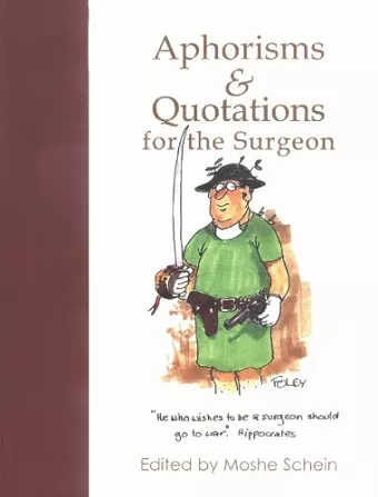 Aphorisms & Quotations for the Surgeon cover