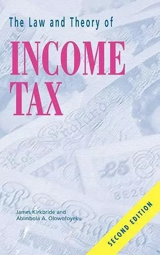 Law and Theory of Income Tax cover