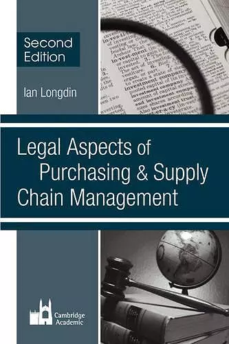 Legal Aspects of Purchasing and Supply Chain Management cover