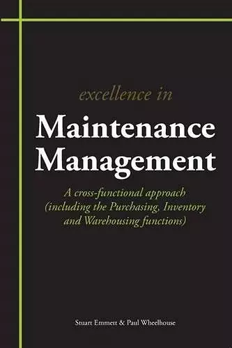Excellence in Maintenance Management cover