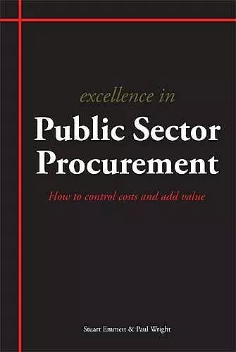 Excellence in Public Sector Procurement cover