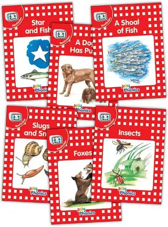 Jolly Phonics Readers, Nonfiction, Level 1 cover