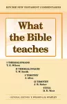 What the Bible Teaches -Thessalonians Timothy Titus cover