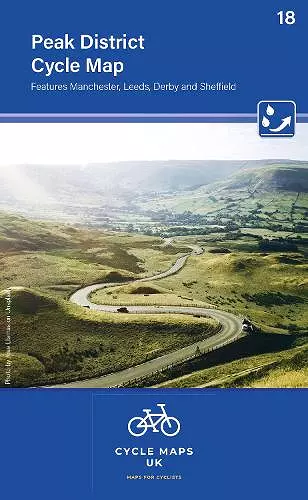 Peak District Cycle Map 18 cover