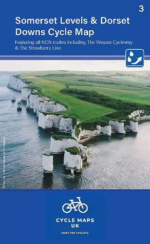 Somerset Levels and Dorset Downs Cycle Map 3 cover