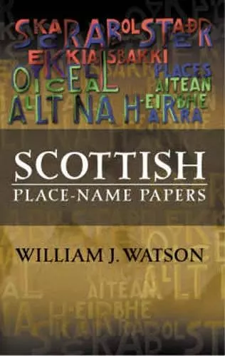 Scottish Place-Name Papers cover