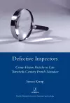 Defective Inspectors: Crime-fiction Pastiche in Late Twentieth-century French Literature cover