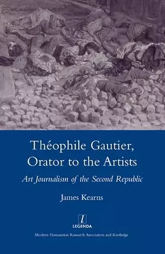 Theophile Gautier, Orator to the Artists cover