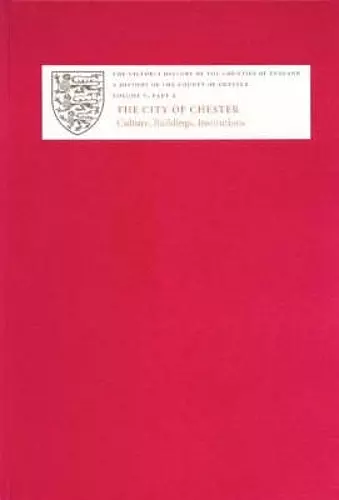 A History of the County of Chester cover