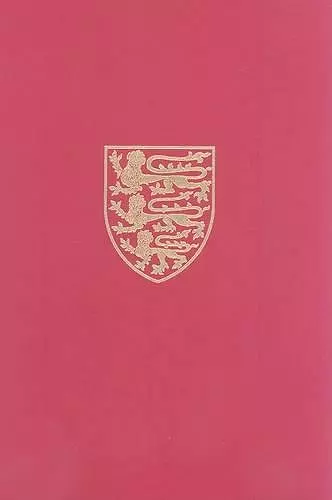 A History of the County of Oxfordshire cover