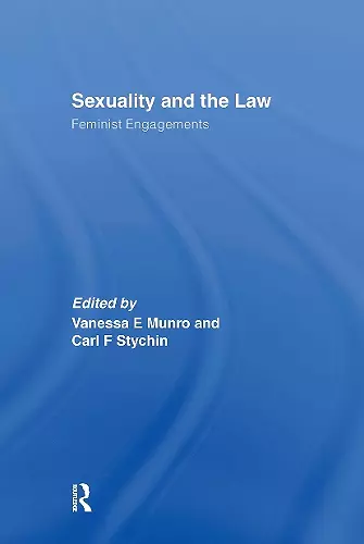Sexuality and the Law cover