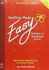 Spelling Made Easy Revised A4 Text Book Introductory Level cover