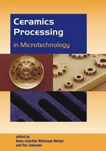 Ceramics Processing in Microtechnology cover