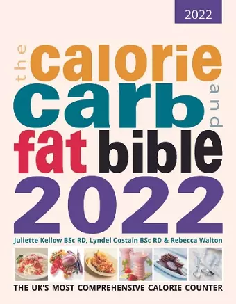 The Calorie, Carb and Fat Bible 2022 cover
