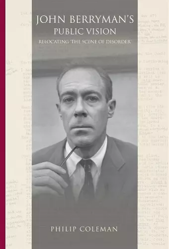 John Berryman's Public Vision cover