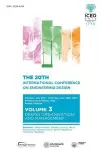 Proceedings of the 20th International Conference on Engineering Design (ICED 15) Volume 3 cover