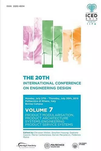 Proceedings of the 20th International Conference on Engineering Design (ICED 15) Volume 7 cover