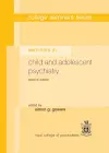 Seminars in Child and Adolescent Psychiatry cover