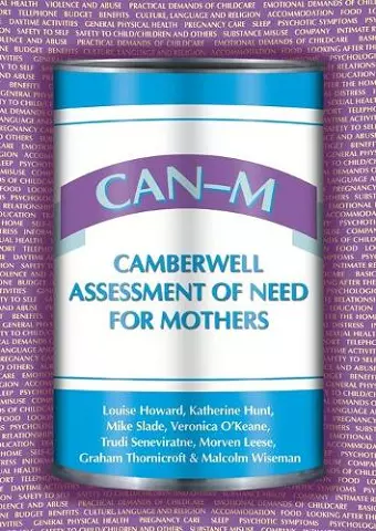 CAN-M: Camberwell Assessment of Need for Mothers cover