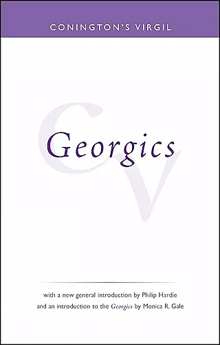 Conington's Virgil: Georgics cover