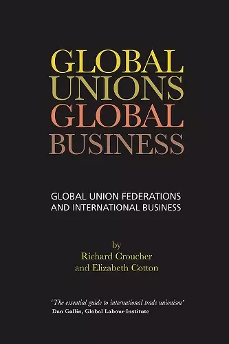 Global Unions. Global Business cover