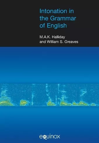 Intonation in the Grammar of English cover