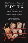 The Original and Growth of Printing cover