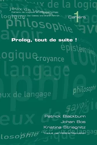 Prolog, Tout De Suite! cover