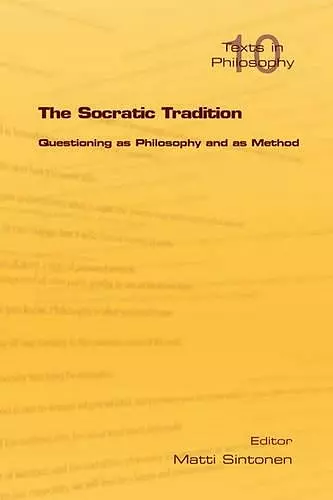 The Socratic Tradition cover