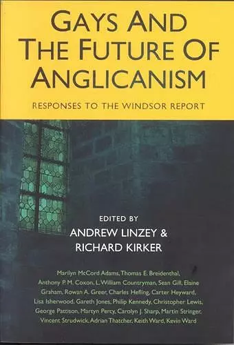 Gays and the Future of Anglicanism cover