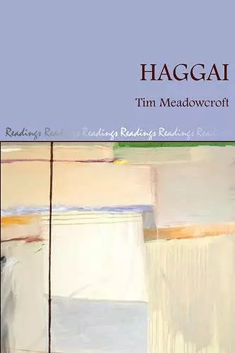 Haggai cover