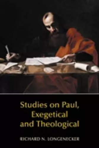 Studies in Paul, Exegetical and Theological cover