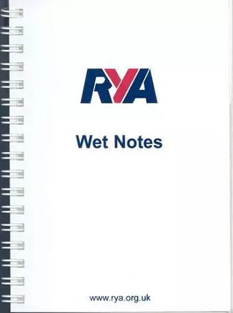 RYA Wet Notes cover