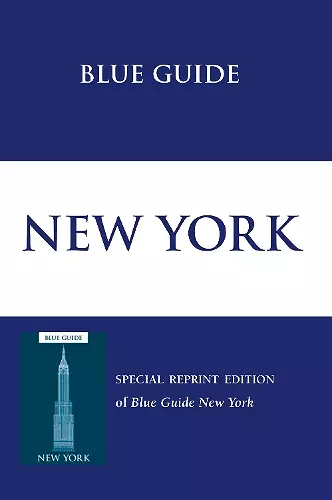 Blue Guide New York cover