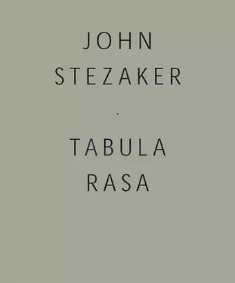John Stezaker cover