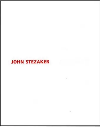 John Stezaker cover