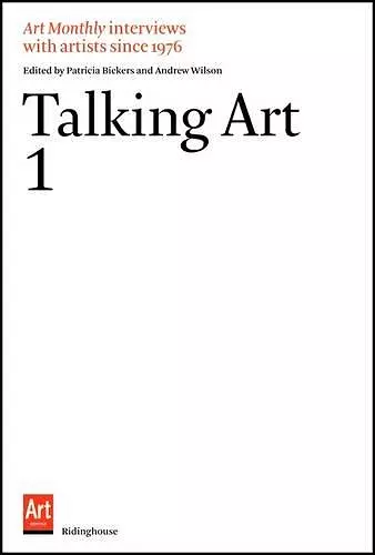 Talking Art cover