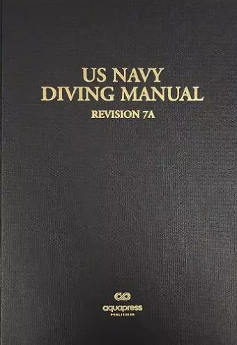 The US Navy Diving Manual cover