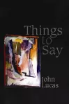Things to Say cover