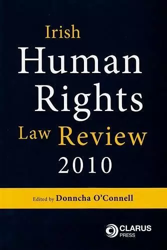 Irish Human Rights Law Review cover