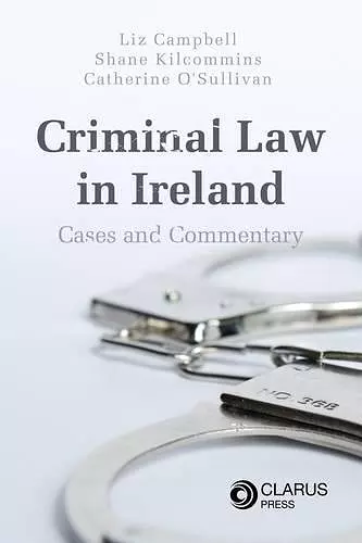 Criminal Law in Ireland cover