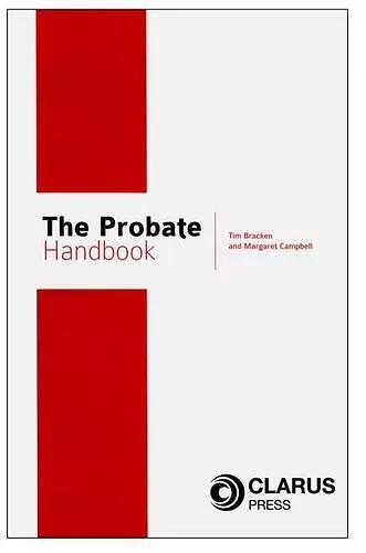 The Probate Handbook cover