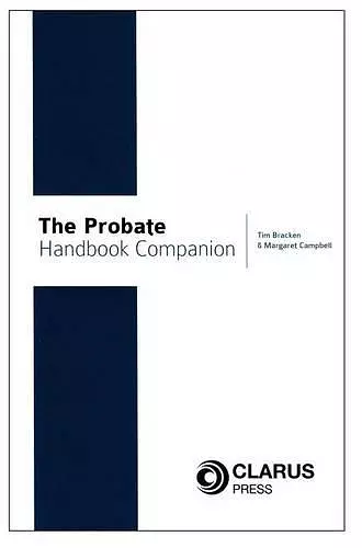 The Probate Handbook Companion cover