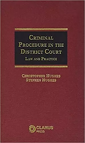 Criminal Procedure in the District Court cover