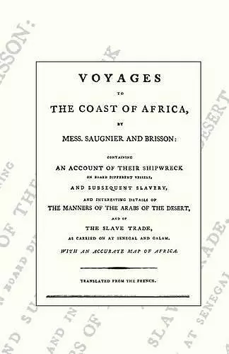 Voyages to the Coast of Africa cover